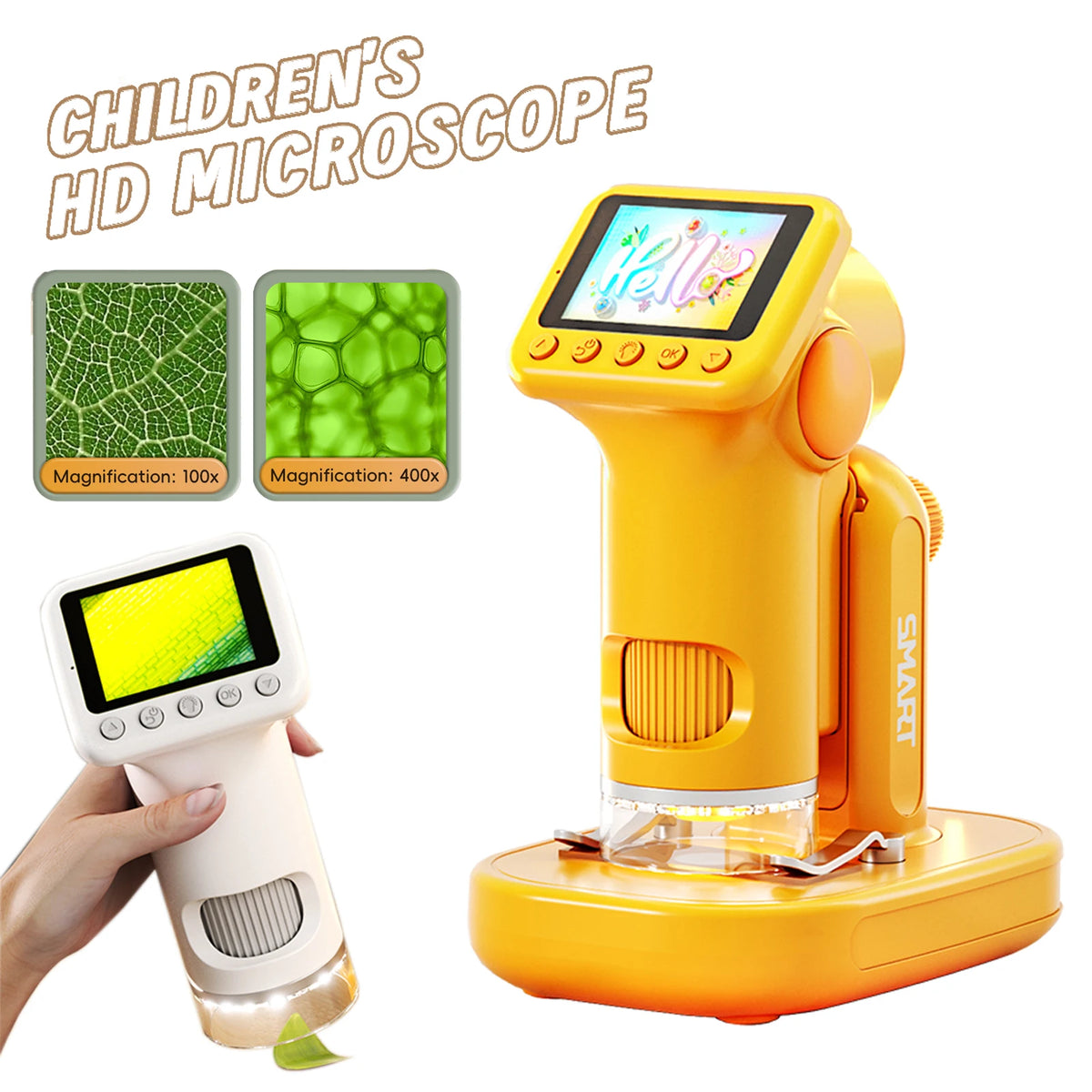 Microscope Jouet Éducatif 100x